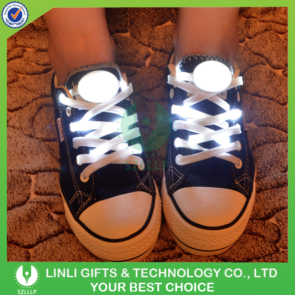 2017 fashion nylon led shoelaces