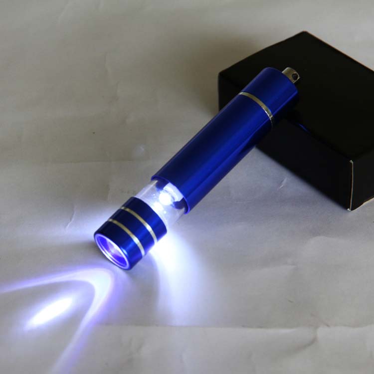 Custom Aluminum Mini Led Keychain Flashlight Promotion Gift Creative 
